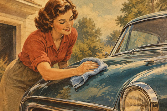 Auto wassen met microvezeldoek zonder krassen - Velaris car care