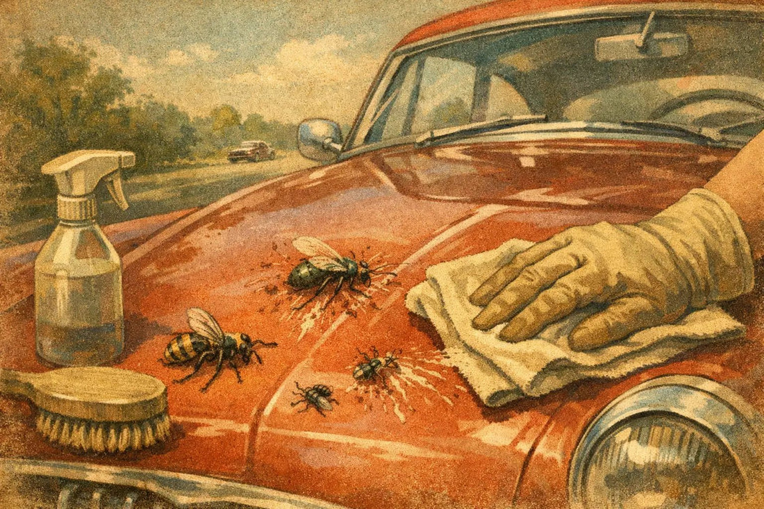 Insecten van autolak verwijderen zonder schade - Velaris car care