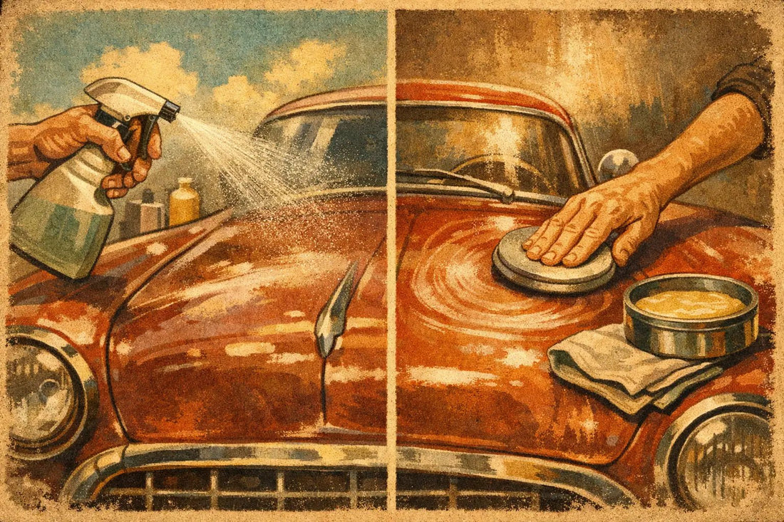 Spray sealant versus wax: wat past bij uw lak? - Velaris car care