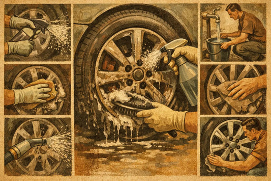 Velgenreiniger zonder zuur gebruiken in 6 stappen - Velaris car care